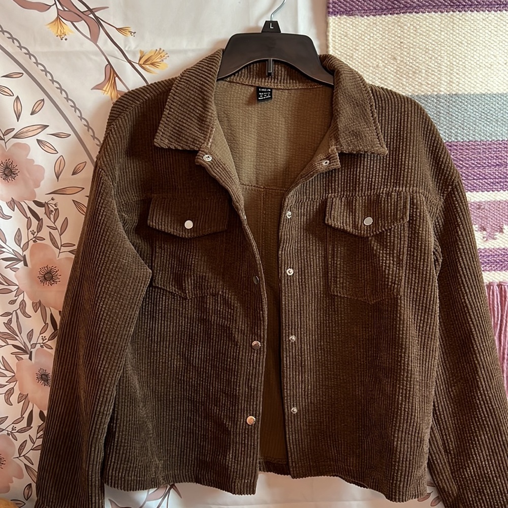 SHEIN brown jacket